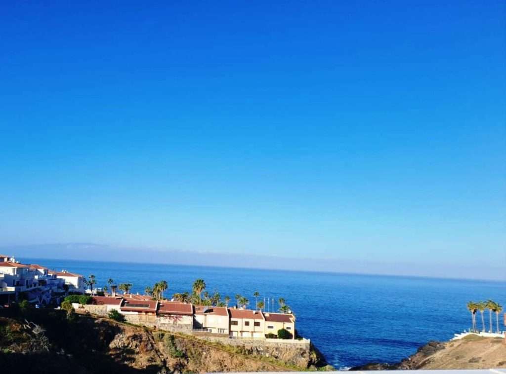 Meerblick Teneriffa Urlaub Las Americas Wintergarten und Terrasse