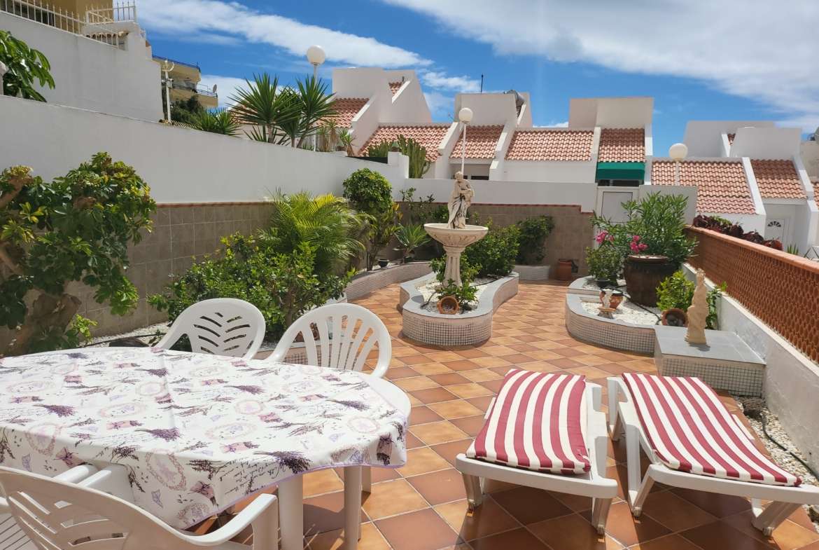 Meerblick Teneriffa Urlaub Las Americas Wintergarten und Terrasse