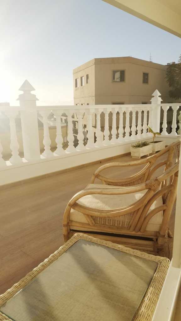 Meerblick Teneriffa Urlaub Las Americas Wintergarten und Terrasse